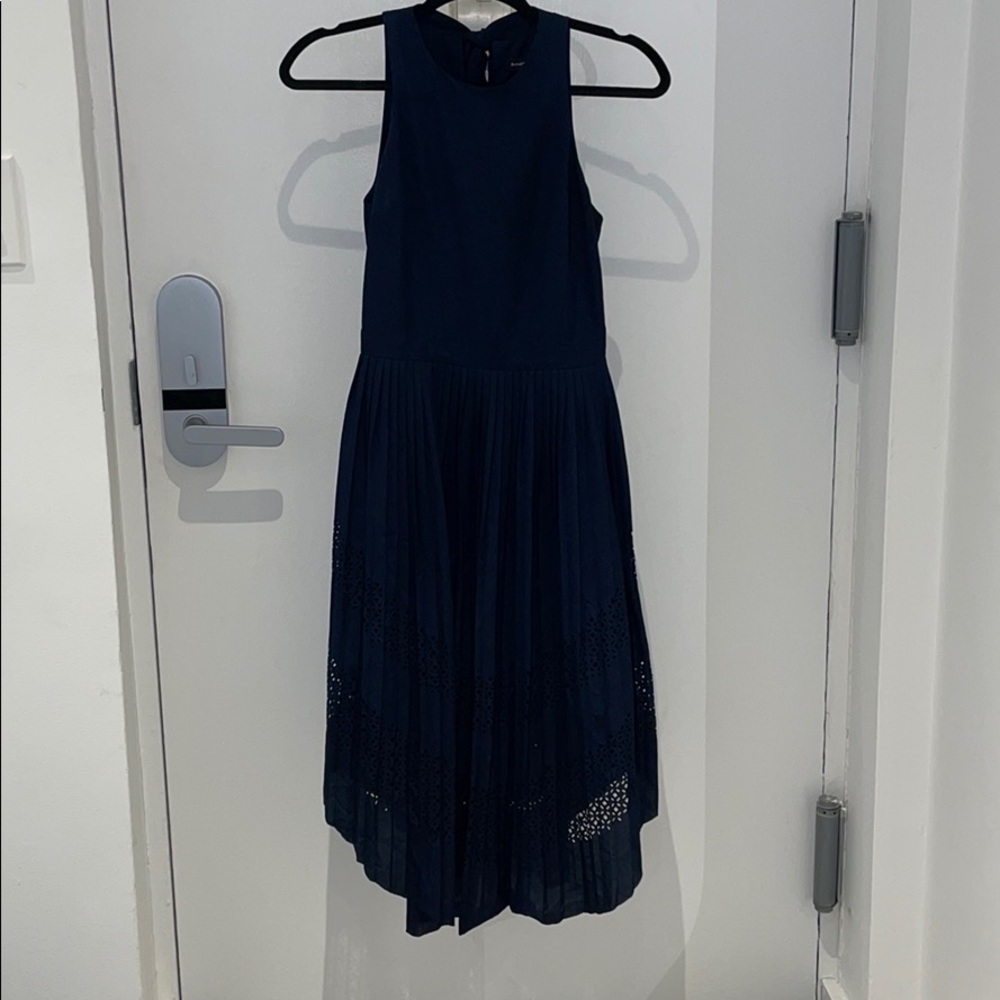 Banana Republic Navy Midi Dress